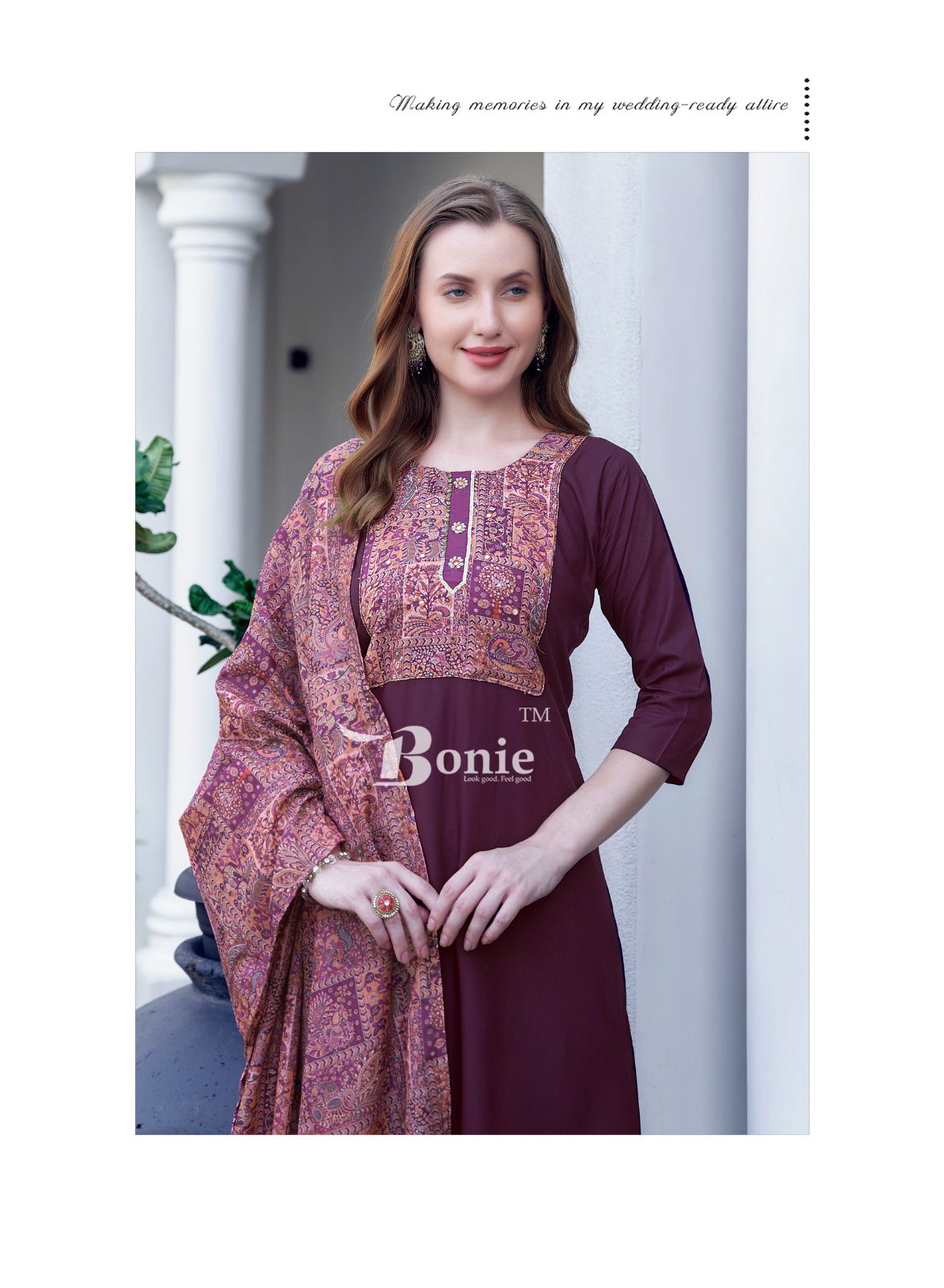 Divya Vol 1 By Bonie Heavy Rayon Stylish Kurti With Bottom Dupatta Wholesale Online